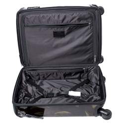 Pre Owned TUMI Dark Brown/Olive Green Hardcase 4 Wheel Tegra Lite Carry On Luggage 