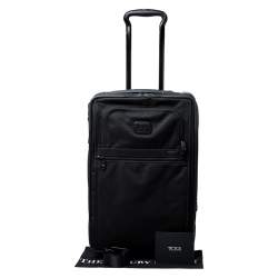 Pre Owned TUMI Black Nylon 2 Wheel Expandable II Carry On Luggage