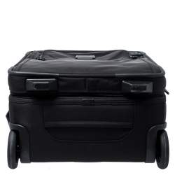 Pre Owned TUMI Black Nylon 2 Wheel Expandable II Carry On Luggage