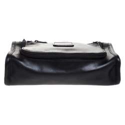 TUMI Black Leather Alpha 2 Toiletry Pouch