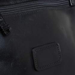 TUMI Black Leather Alpha 2 Toiletry Pouch