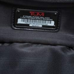 TUMI Black Leather Alpha 2 Toiletry Pouch