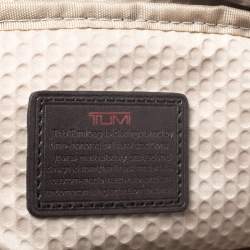 Pre Owned Tumi Brown Leather Alpha Bravo McNair Slim Briefcase Bag
