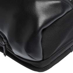 Pre Owned TUMI Black Nylon and Leather Alpha Bravo Saratoga Sling Bag