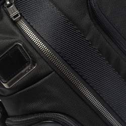 Pre Owned TUMI Black Nylon and Leather Alpha Bravo Saratoga Sling Bag