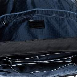 Pre Owned Tumi Black Nylon and Leather T-Pass Kennedy Deluxe Brief Laptop Bag