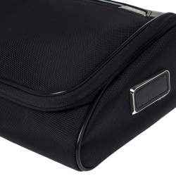 Pre Owned Tumi Black Nylon and Leather Richmond Travel Pouch