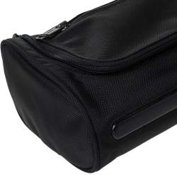 Tumi Black Nylon and Leather Vanity Pouch