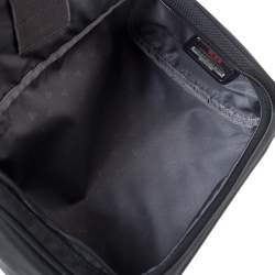 Tumi Black Nylon and Leather Vanity Pouch