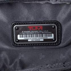 Tumi Black Nylon and Leather Vanity Pouch