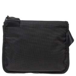 Tumi Black Nylon Messenger Bag