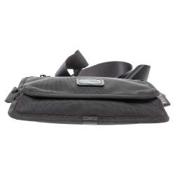 Tumi Black Nylon Messenger Bag