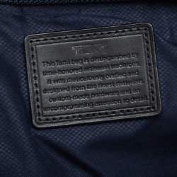 Tumi Black Coated Canvas and Leather Alpha 3 Brief Pack Backpack