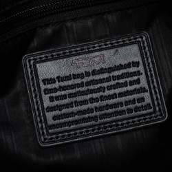 TUMI Black Nylon Alpha Duffle Bag