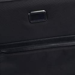 Pre Owned TUMI Black Nylon Alpha 9 Compact 4 Wheel Case