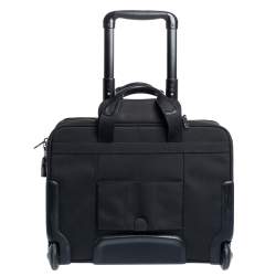 TUMI Black Nylon 2 Wheel Alpha 2 Short Trip Case