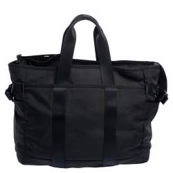 Pre Owned TUMI Black Nylon Alpha Bravo Hansen Briefcase