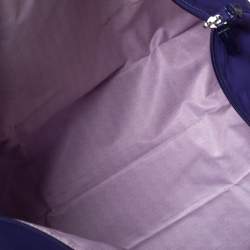 Pre Owned TUMI Purple Nylon Shopper Tote