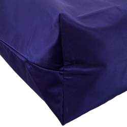 Pre Owned TUMI Purple Nylon Shopper Tote