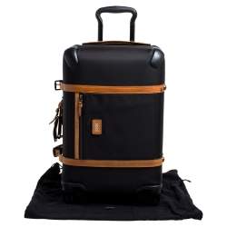 TUMI Black/Brown Nylon and Leather Trim Limited Edition 38/1975 40th Anniversary Collection Luggage 