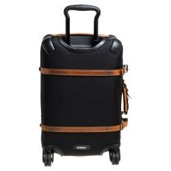 TUMI Black/Brown Nylon and Leather Trim Limited Edition 38/1975 40th Anniversary Collection Luggage 