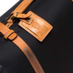 TUMI Black/Brown Nylon and Leather Trim Limited Edition 38/1975 40th Anniversary Collection Luggage 