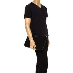 Pre Owned Tumi Black Neoprene Laptop Cover