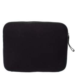 Pre Owned Tumi Black Neoprene Laptop Cover