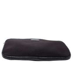 Pre Owned Tumi Black Neoprene Laptop Cover