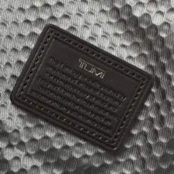 Pre Owned Tumi Blue/Brown Nylon and Leather Alpha Bravo Barstow Messenger Bag