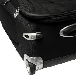 Tumi Black Nylon T3 Expandable Carry On Trolley Suitcase