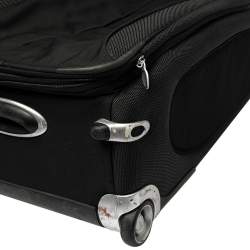 Tumi Black Nylon T3 Expandable Carry On Trolley Suitcase