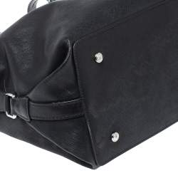 Pre Owned TUMI Black Leather Weekender Tote