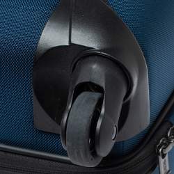 Pre Owned TUMI Blue/Black Nylon Lightweight International Carry On Luggage