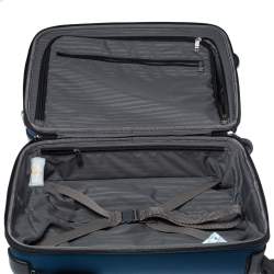 Pre Owned TUMI Blue/Black Nylon Lightweight International Carry On Luggage