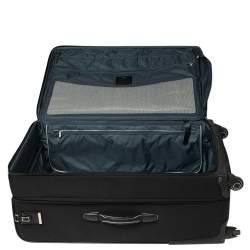 TUMI Black Canvas Arrive Extended Dual Access 4 Wheeled Packing Case Luggage