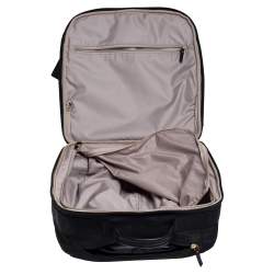 Pre Owned TUMI Black Nylon Oslo Compact Carry On Luggage