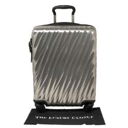 Pre Owned TUMI Sliver Polycarbonate 19 Degree International Carry On Luggage