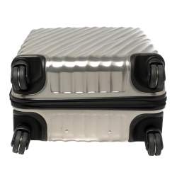 Pre Owned TUMI Sliver Polycarbonate 19 Degree International Carry On Luggage