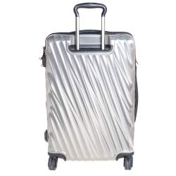 Pre Owned TUMI Sliver Polycarbonate 19 Degree International Carry On Luggage