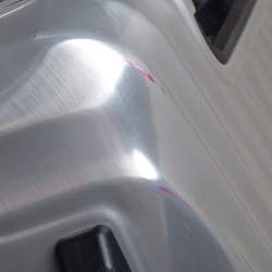 Pre Owned TUMI Sliver Polycarbonate 19 Degree International Carry On Luggage