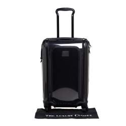 Pre Owned TUMI Black Aluminum Tegra Lite Expandable Carry On Luggage