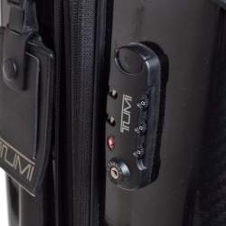 Pre Owned TUMI Black Aluminum Tegra Lite Expandable Carry On Luggage