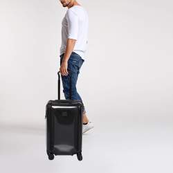 Pre Owned TUMI Black Aluminum Tegra Lite Expandable Carry On Luggage