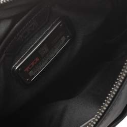 Pre Owned TUMI Black Nylon and Leather Messenger Bag
