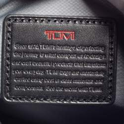 Pre Owned Tumi Black Nylon Alpha 2 Pocket Messenger Bag