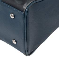 Pre Owned Tumi Blue Leather Tote