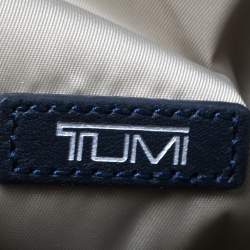 Pre Owned Tumi Blue Leather Tote