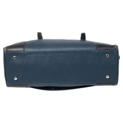 Pre Owned Tumi Blue Leather Tote