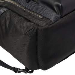 Pre Owned TUMI Black Nylon and Leather Alpha Bravo Kings Backpack Tote